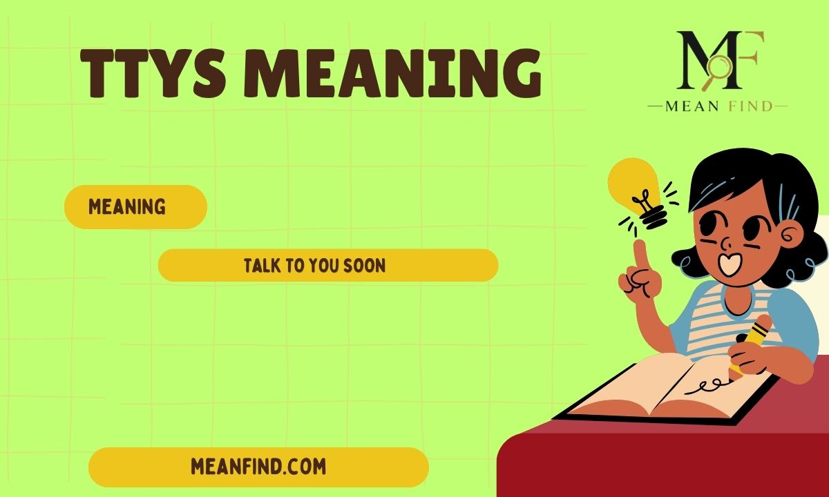 TTYS Meaning: What It Means in Texting & Social Media