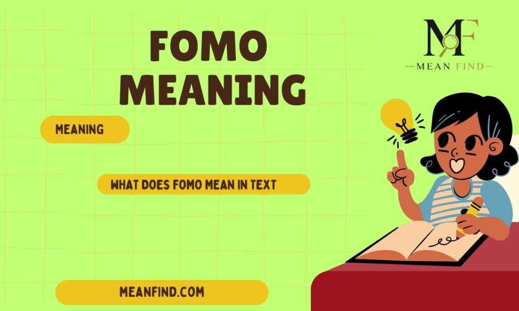 What Does FOMO Mean in Text