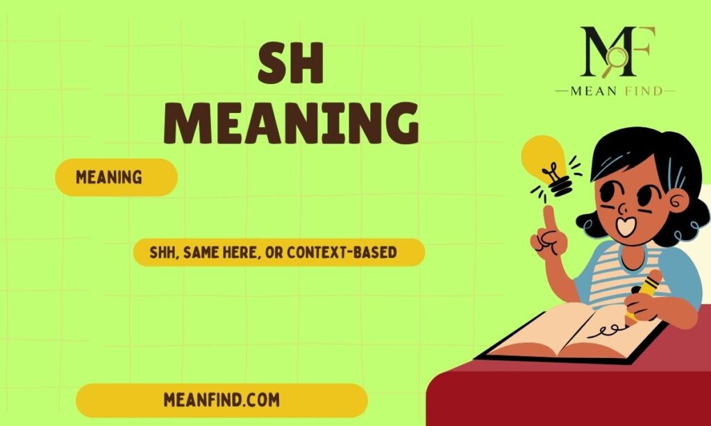 What Does "SH" Mean in Text? A Complete Guide to Its Uses and Interpretations
